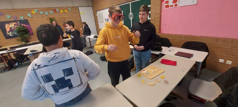 Rauschbrille im Einsatz