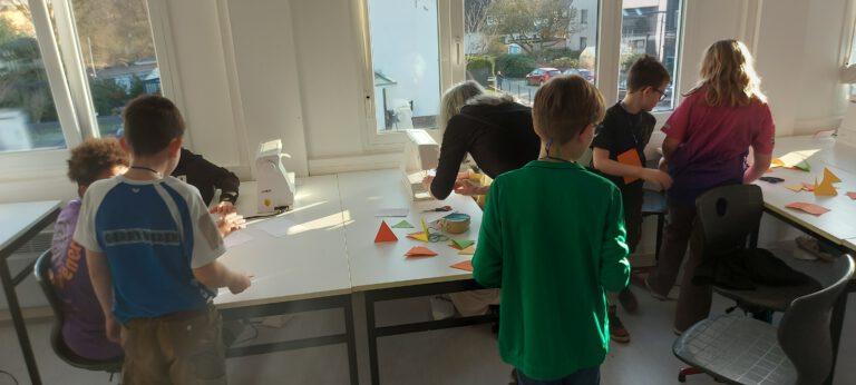 Foto 4 Nähaktion am Tag der offenen Tür