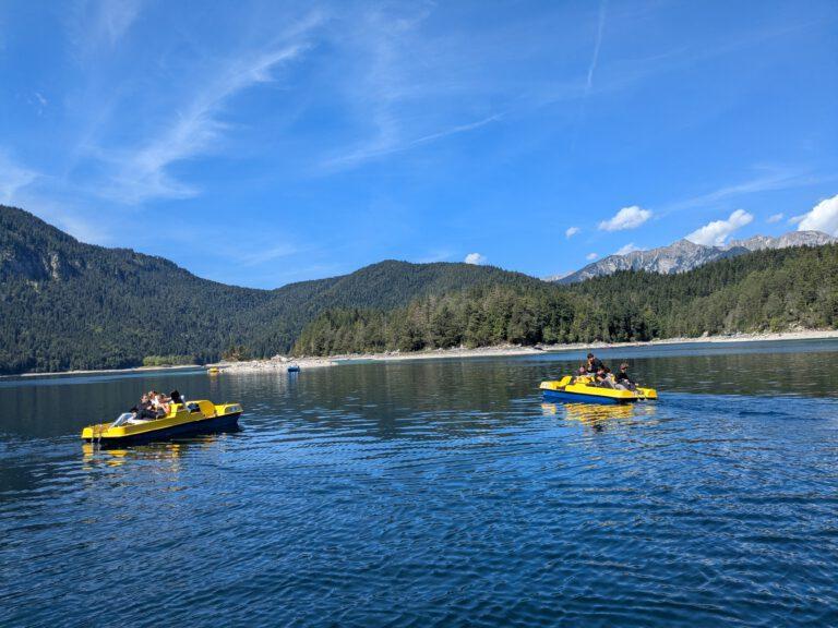 Auf dem Eibsee